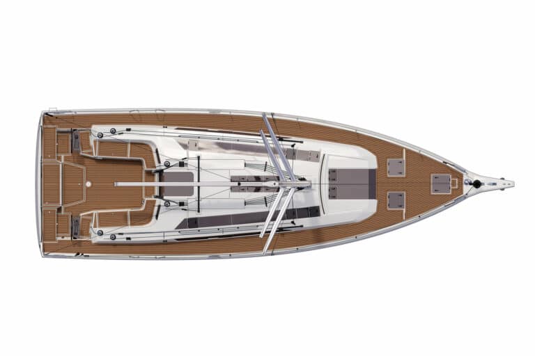 bateau voilier dufour 48 layout pont